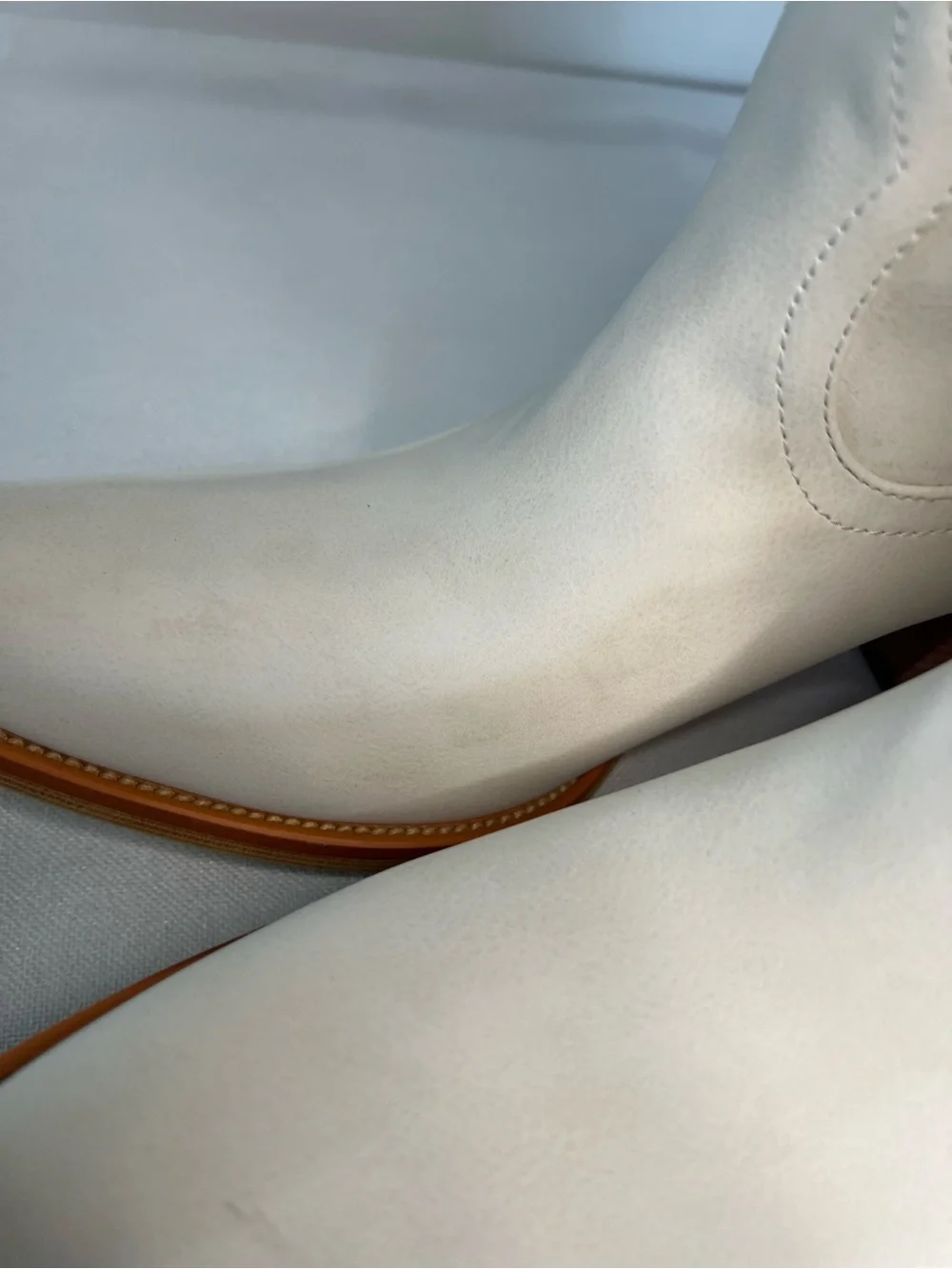 White & Teal Western Women’s Cowboy Boots